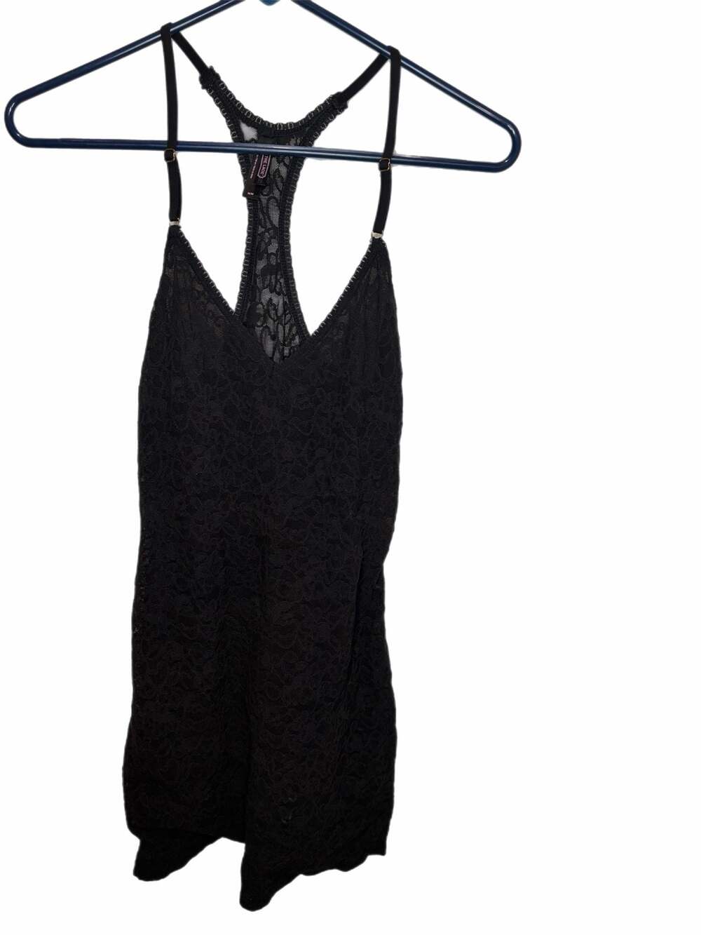 Victoria's Secret The Lacie Racerback Cami Black Size M